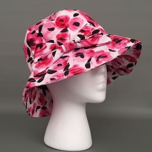 KATE SPADE New York Bay Of Roses Pink-White Hat